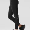 High-Waist 7/8 Highlight Leggings - Negro