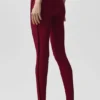 High-Waist 7/8 Line Up Leggings - Rojo Summer Romance