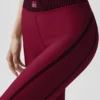 High-Waist 7/8 Line Up Leggings - Rojo Summer Romance