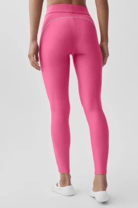 High-Waist 7/8 Speedwork Leggings de Airlift – Rosa Paraíso