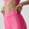 High-Waist 7/8 Speedwork Leggings de Airlift - Rosa Paraíso
