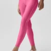 High-Waist 7/8 Speedwork Leggings de Airlift - Rosa Paraíso