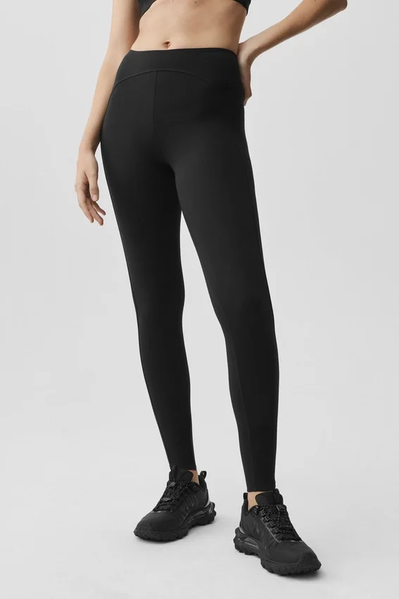 High-Waist 7/8 Superset Leggings de Alo Softsculpt - Negro
