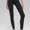 High-Waist Airbrush 7/8 «Heart Throb» Leggings - Negro/Blanco