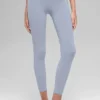 High-Waist Airbrush 7/8 «Heart Throb» - Winter Frost/Blanco