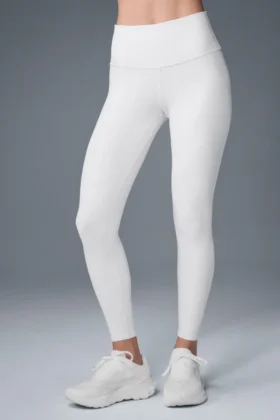 High-Waist Airbrush Airbrush Legging 7/8 – Blanco