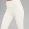 High-Waist Airbrush Airbrush Legging 7/8 - Ivory