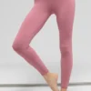 High-Waist Airbrush Legging 7/8 - Rosa rosa silvestre
