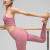 High-Waist Airbrush Legging 7/8 - Rosa rosa silvestre