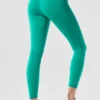 High-Waist Airbrush Legging 7/8 - Verde abeto