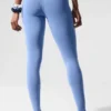 High-Waist Airbrush Legging - Azul cristalino