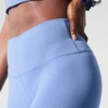 High-Waist Airbrush Legging - Azul cristalino