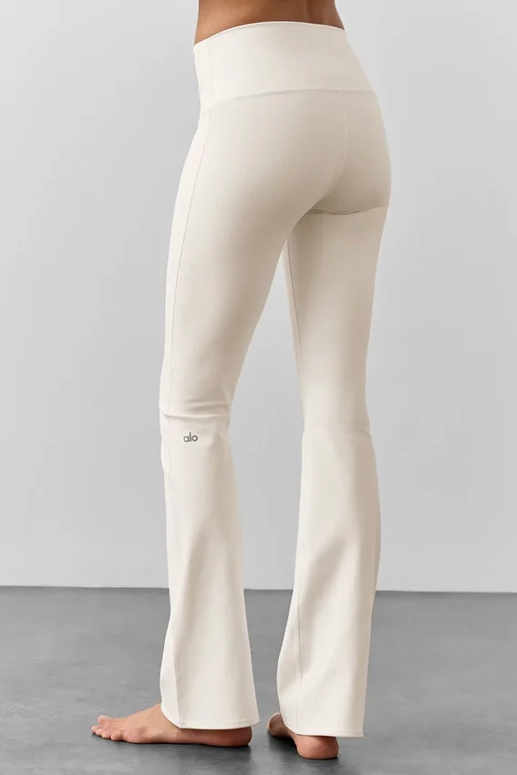 High-Waist Airbrush Legging - Marfil