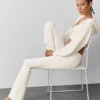 High-Waist Airbrush Legging - Marfil