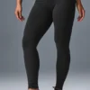 High-Waist Airbrush Legging - Negro