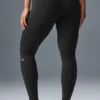 High-Waist Airbrush Legging - Negro