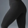 High-Waist Airbrush Legging - Negro