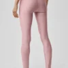 High-Waist Airlift 7/8 Fine Line Leggings - Rosa vintage