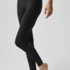 High-Waist Airlift 7/8 Horizon Leggings - Negro