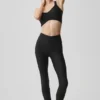 High-Waist Airlift 7/8 Horizon Leggings - Negro