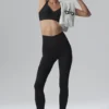 High-Waist Airlift 7/8 Leggings «Airlift Strength» - Negro