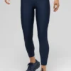 High-Waist Airlift 7/8 Leggings - Azul marino