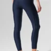 High-Waist Airlift 7/8 Line up Legging - Azul marino