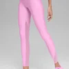 High-Waist Airlift 7/8 Rebel Leggings — Rosa Candy Heart