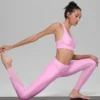 High-Waist Airlift 7/8 Rebel Leggings — Rosa Candy Heart