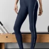 High-Waist Airlift 7/8 Speedwork Leggings - Azul marino
