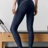 High-Waist Airlift 7/8 Speedwork Leggings - Azul marino