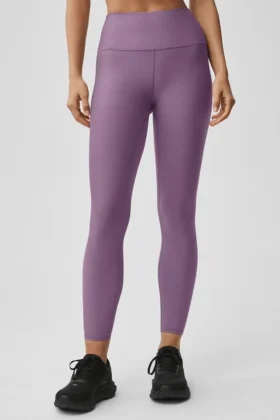 High-Waist Airlift Airlift Legging 7/8 – Beso de ciruela