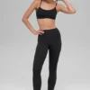 High-Waist Airlift Elongated Leggings - Negro