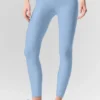 High-Waist Airlift Legging 7/8 - Azul concha