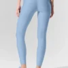 High-Waist Airlift Legging 7/8 - Azul concha