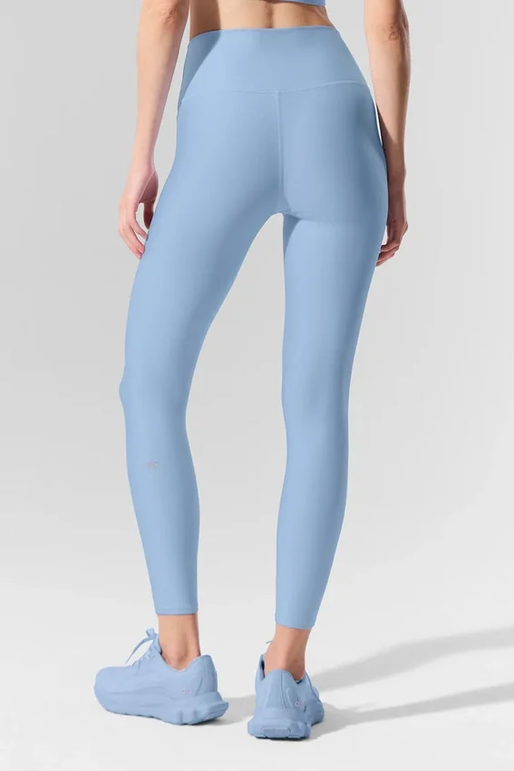 High-Waist Airlift Legging 7/8 - Azul concha