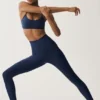High-Waist Airlift Legging 7/8 - Azul marino