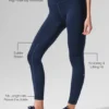 High-Waist Airlift Legging 7/8 - Azul marino