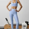 High-Waist Airlift Legging 7/8 - Azul Provenza claro