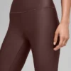 High-Waist Airlift Legging 7/8 - Brownstone