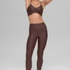 High-Waist Airlift Legging 7/8 - Brownstone