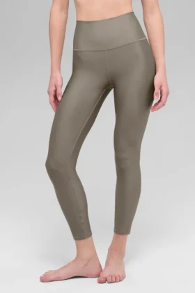 High-Waist Airlift Legging 7/8 - Cacao claro
