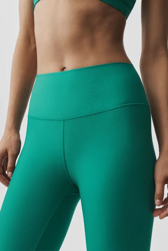 High-Waist Airlift Legging 7/8 - Emerald Isle