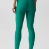 High-Waist Airlift Legging 7/8 - Emerald Isle