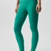 High-Waist Airlift Legging 7/8 - Emerald Isle