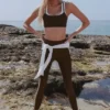 High-Waist Airlift Legging 7/8 - Espresso
