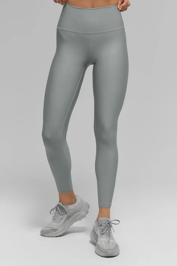 High-Waist Airlift Legging 7/8 - Gris Lunar