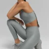 High-Waist Airlift Legging 7/8 - Gris Lunar