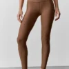 High-Waist Airlift Legging 7/8 - Marrón besado por el sol