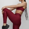 High-Waist Airlift Legging 7/8 - Rojo Romance de Verano